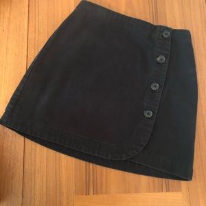 Urban Outfitters Black Chino mini skirt
